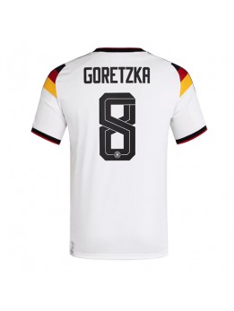 Muži Futbalové oblečenie Nemecko Leon Goretzka #8 MS 2026 Krátky Rukáv - Domáci
